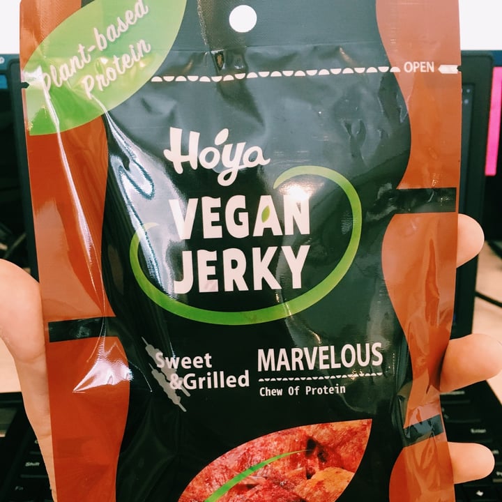 photo of Hoya Sweet & Grilled Vegan Jerky shared by @scynsa on  04 Jul 2021 - review
