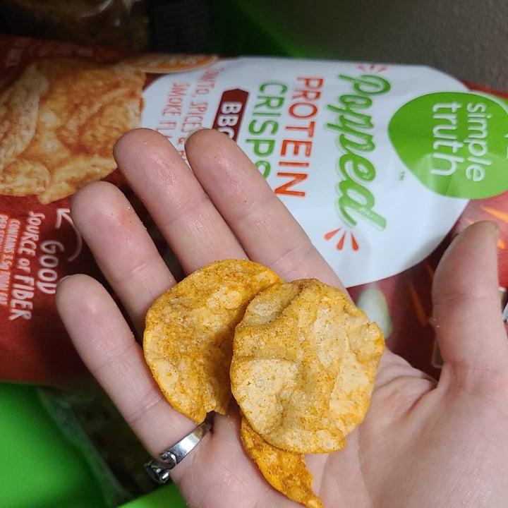 photo of Simple Truth Popped Bbq protein crisps shared by @greentini4 on  20 Oct 2021 - review