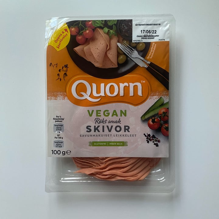 photo of Quorn Vegan Skivor shared by @silviabas on  02 Jul 2022 - review