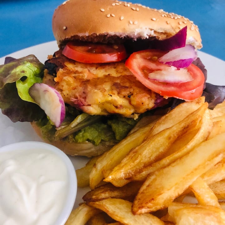 review photo of Plant - Camps bay Salmon burger shared by @mothercitymatt on 11 Oct 2020 - review
