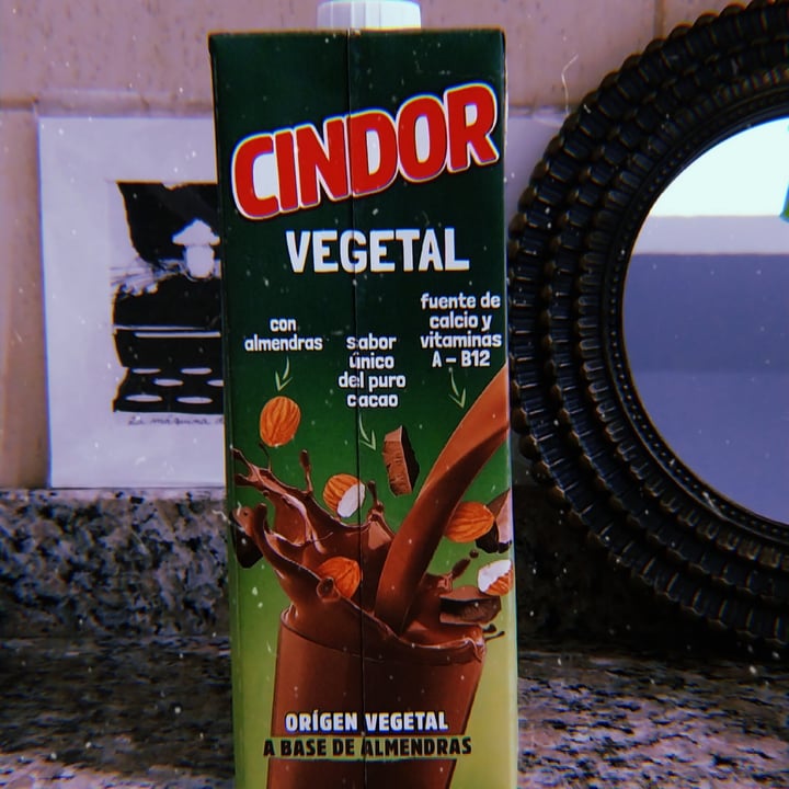 photo of cindor Bebida Vegetal a Base de Almendras sabor Chocolate shared by @nanicuadern on  24 Dec 2022 - review