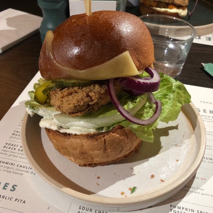 photo of Mildreds Kings Cross Buttermilk Chick’n Burger shared by @jessskh on  21 Dec 2020 - review