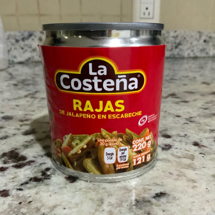 photo of La Costeña Rajas shared by @vegaaangdl on  02 Aug 2020 - review
