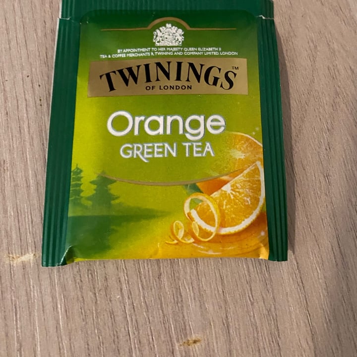 photo of Twinings Orange green tea shared by @leoncinoveg on  27 Mar 2022 - review