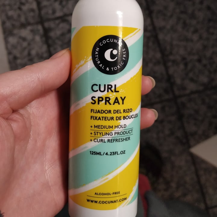 Cocunat, Curl Spray Fixateur de boucles