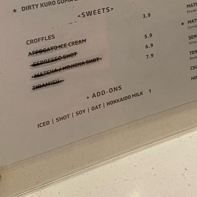 Photo of the dish “Dirty Matcha Latte”