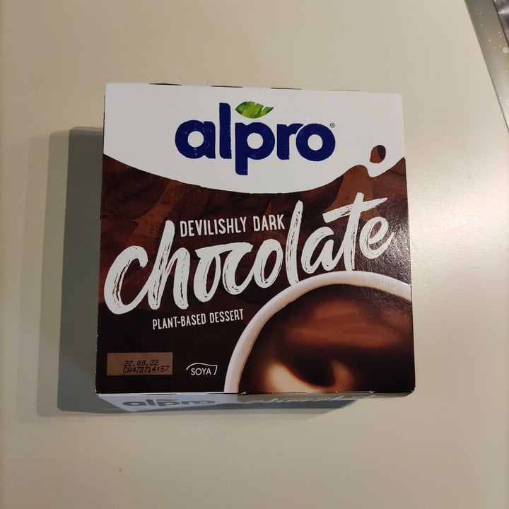 photo of Alpro Devilishly Dark Chocolate Plant-based Dessert shared by @michelab on  23 Apr 2022 - review