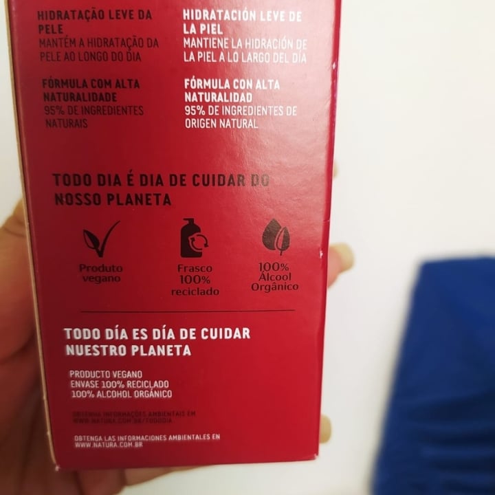 review photo of Natura Tododia Cereja e Avelã Body Splash Desodorante Colônia shared by @caiqueoliveira on 17 Apr 2022 - review