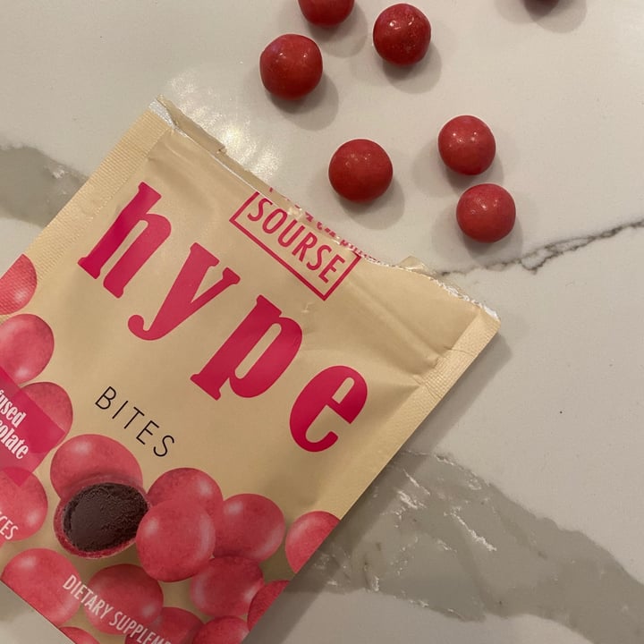 photo of Sourse Hype Bites B12-infused dark chocolate shared by @elizabethva on  23 Dec 2020 - review
