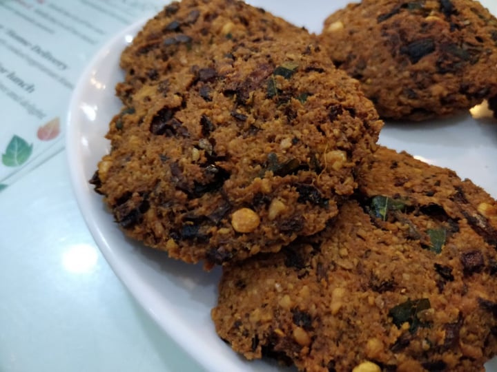 photo of Greenleaf Cafe Pte Ltd Banana Flower Vadai shared by @mikebroadhead on  02 Feb 2020 - review