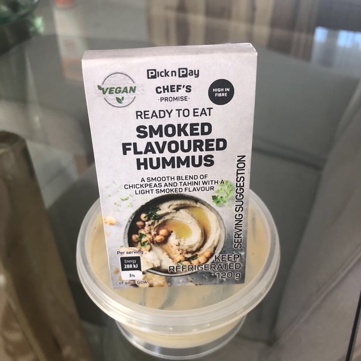 photo of Chefs Promise Smoked Flavored Hummus Smoked Flavoured Hummus shared by @mbartok on  13 Mar 2020 - review