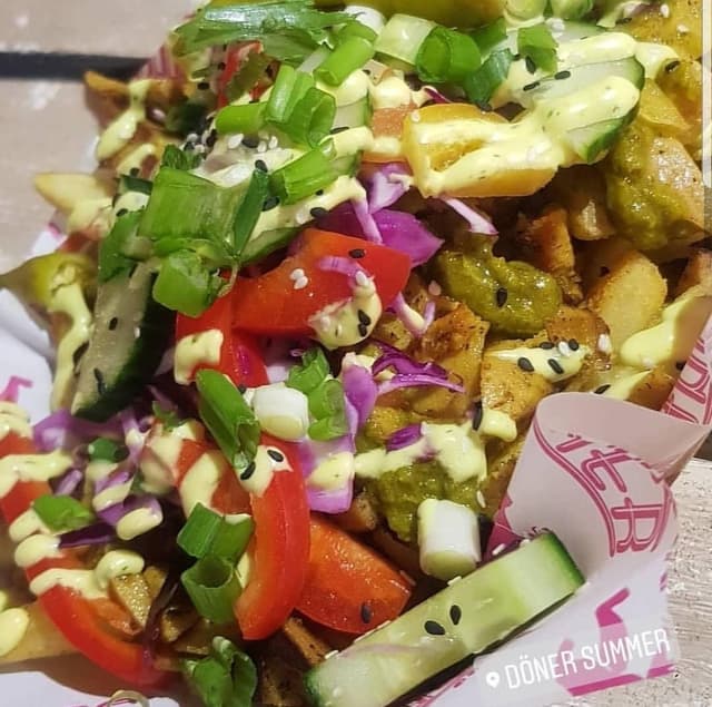 Foto do prato “Shawarma Teller”