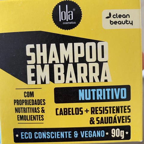 Lola Cosmetics Shampoo em barra nutritivo Reviews | abillion
