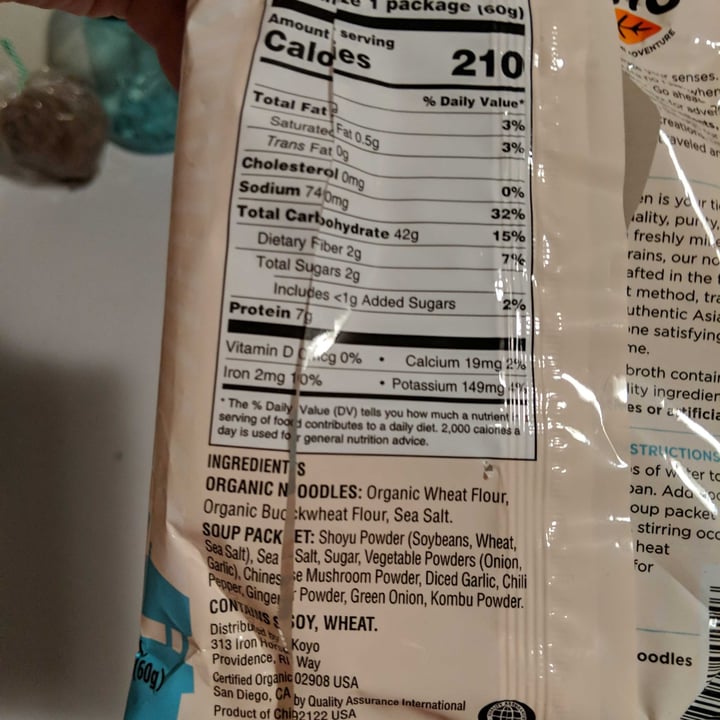 review photo of Koyo Buckwheat Shoyu shared by @fuzzydestroyer on 13 Feb 2022 - review