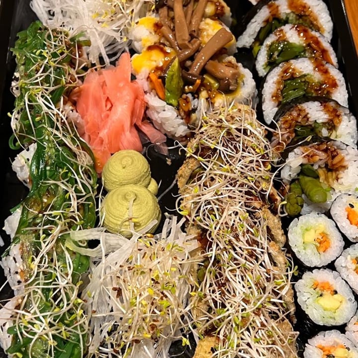 review photo of Kyomu Sushi Bar Omakase Vegetarian / vegan platter shared by @moosette on 01 Oct 2022 - review
