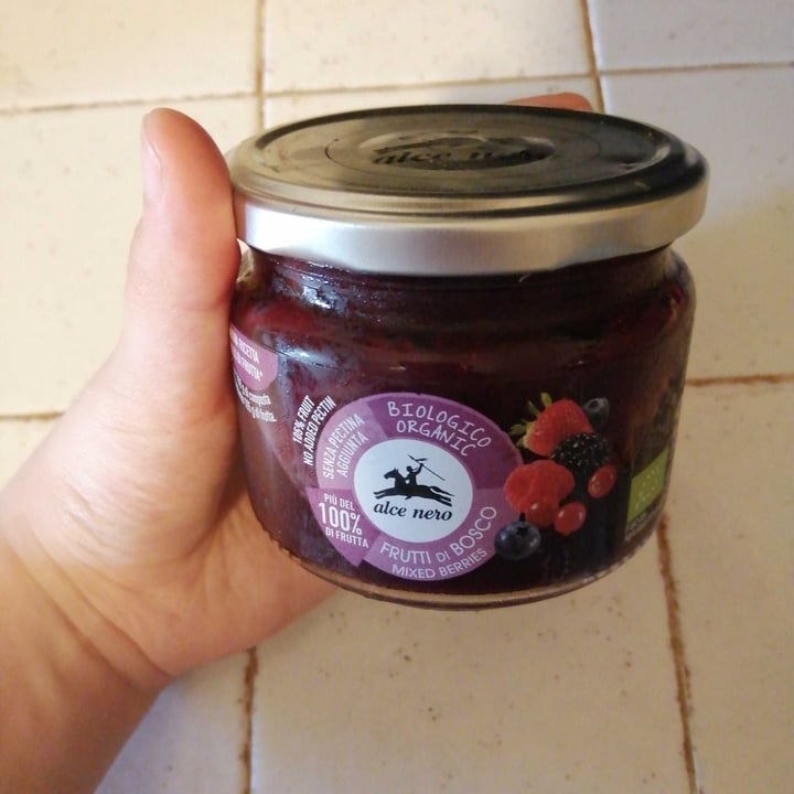 review photo of Alce Nero Composta di frutti di bosco shared by @veganfroggy on 04 Aug 2020 - review