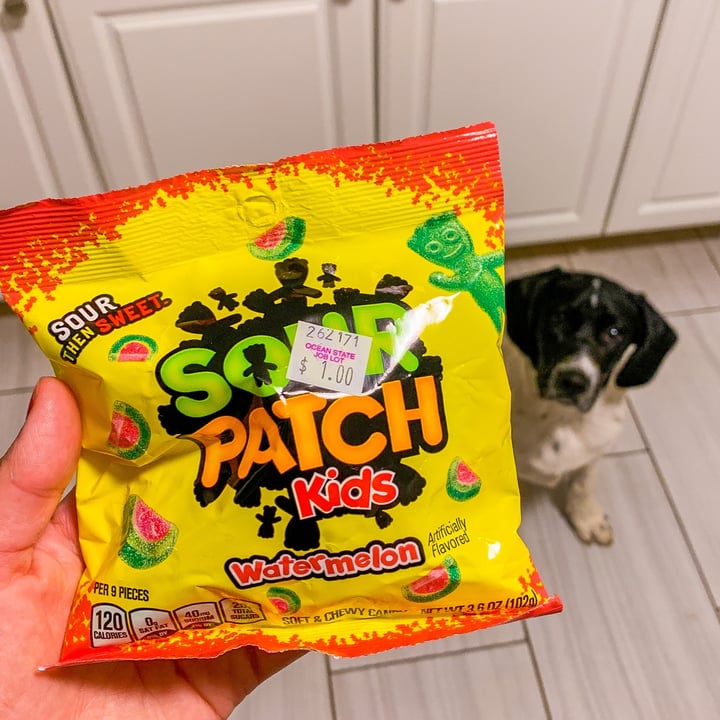 photo of Sour Patch Kids Sour Patch Kids Watermelon shared by @jordaneatsplants on  06 Oct 2021 - review