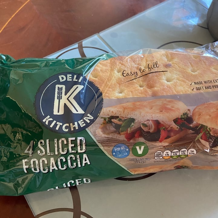 photo of Deli Kitchen Sliced focaccia shared by @laureneas on  23 Oct 2022 - review
