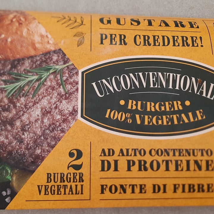 photo of Unconventional Burger Vegetale Classico - Classic Burger shared by @simoemme on  18 Apr 2022 - review