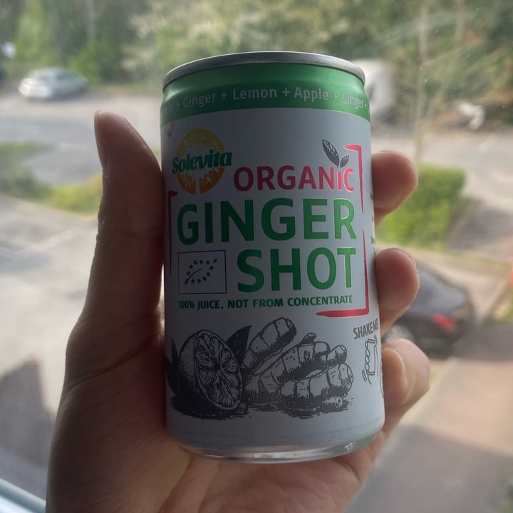 photo of Solevita Organic Ginger Shot shared by @lucr3ziagalli on  17 Apr 2022 - review