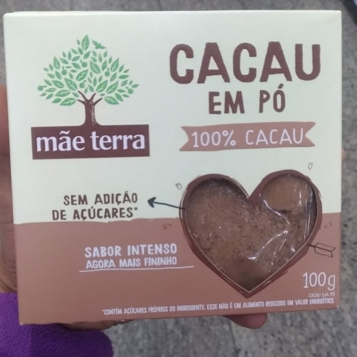 photo of Mãe Terra Cacau em Pó 100% shared by @raulg on  22 Jul 2021 - review