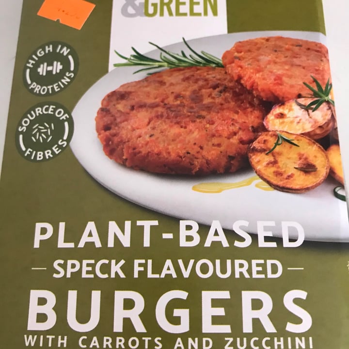 review photo of Good & Green Burger saporito con carote e zucchine shared by @deniz on 31 Jul 2021 - review