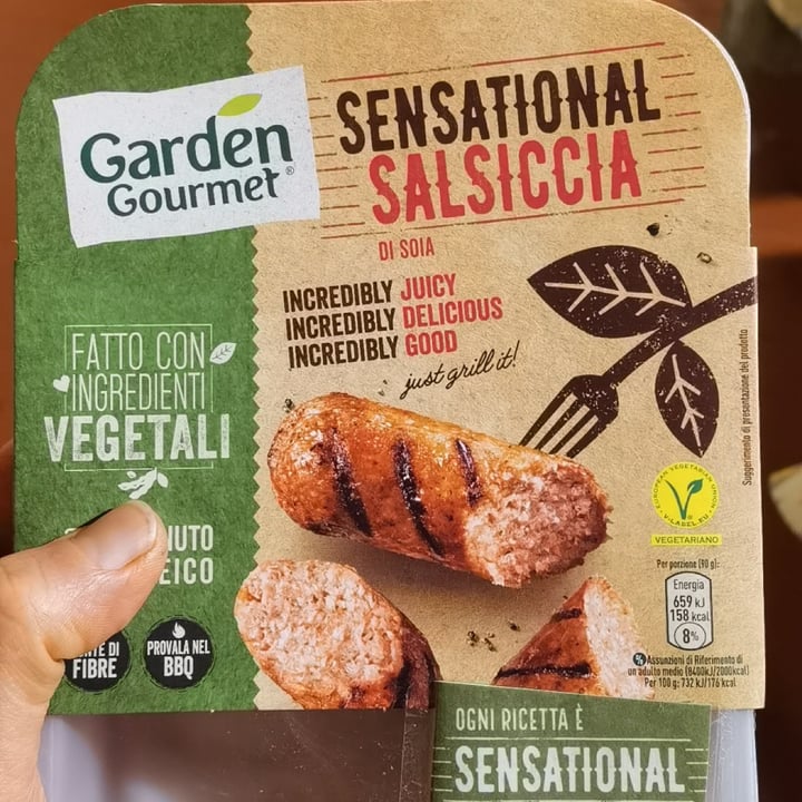 photo of Garden Gourmet Sensational Salsiccia shared by @simoparrot on  30 Dec 2021 - review