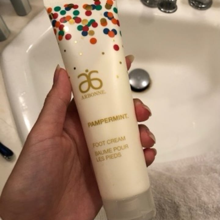 photo of Arbonne Pampermint foot cream shared by @aames on  01 May 2020 - review