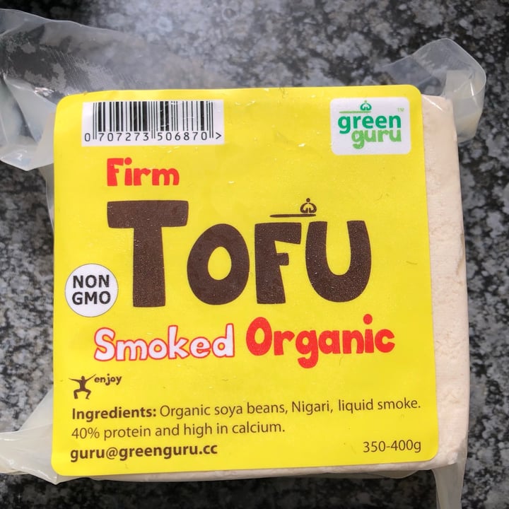 photo of Green Guru Firm Tofu Smoked Organic shared by @gabygerber on  07 Dec 2020 - review