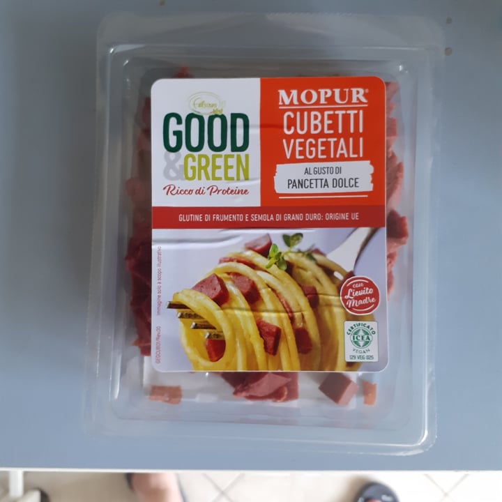 review photo of Good and green Cubetti vegetali Pancetta shared by @marinaemma on 12 Jun 2022 - review