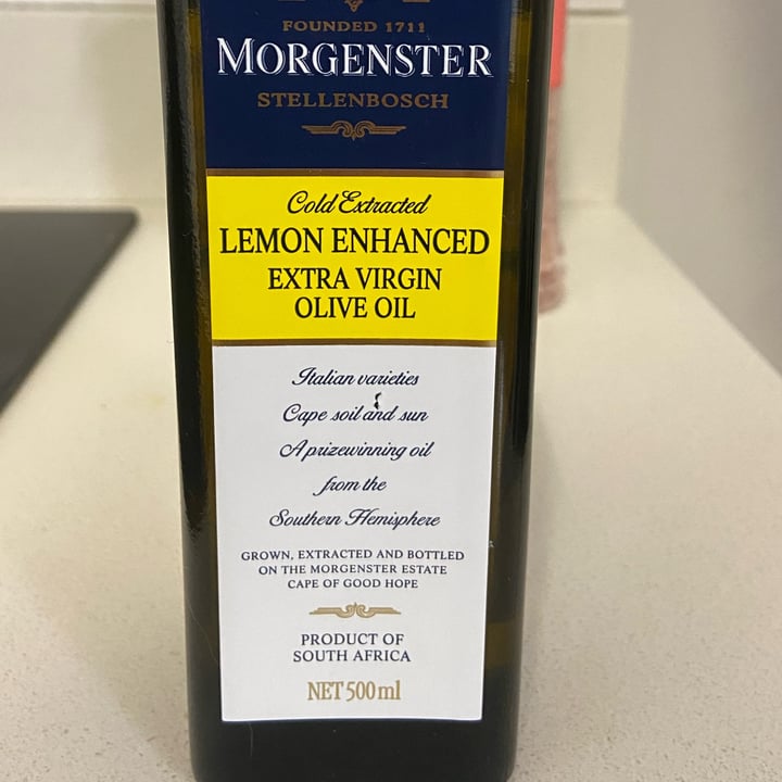 photo of Morgenster Lemon Enhanced extra virgin olive oil shared by @julzcpt on  28 Mar 2022 - review