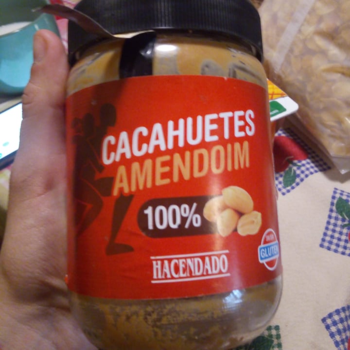 photo of Hacendado 100% cacahuetes shared by @maddiurkijo on  24 Apr 2022 - review