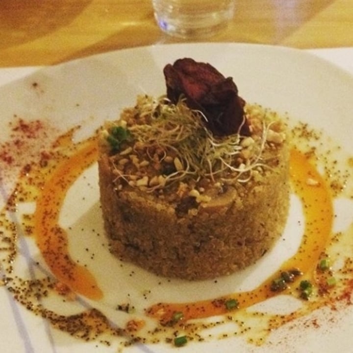 photo of El Jardín de los Dragones Risotto de quinoa shared by @veganopedro on  19 Jun 2020 - review