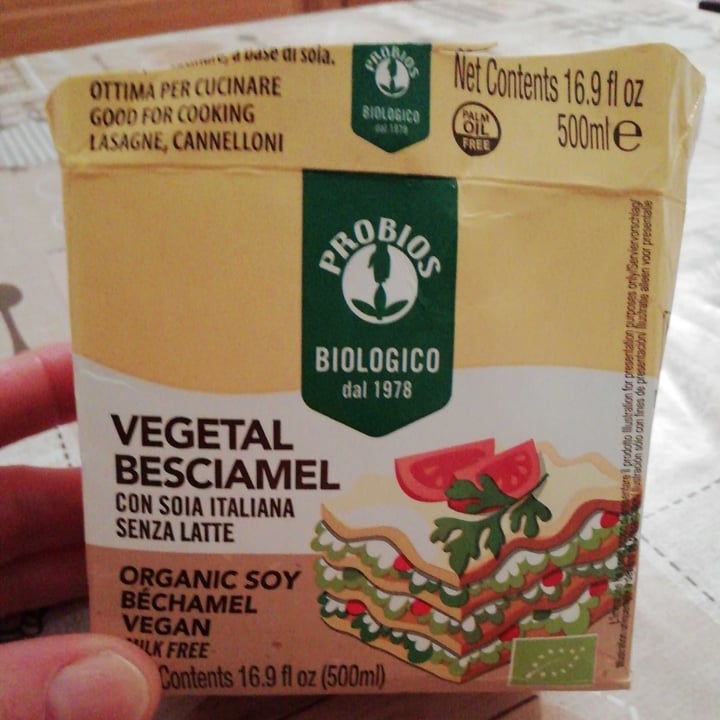 photo of Probios Vegetal Besciamel shared by @rominella on  13 Nov 2021 - review