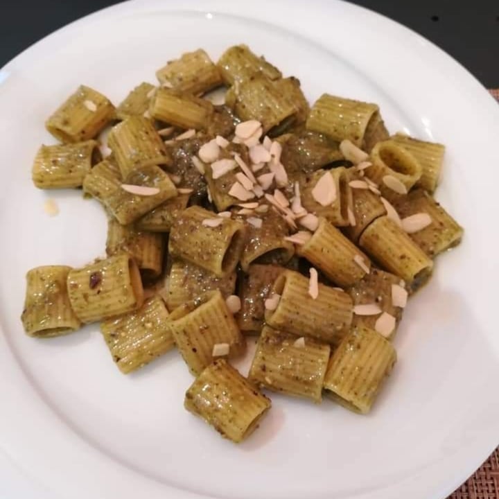 review photo of Ristorante Cantina 26 Mezze maniche con pesto di ruchetta, olive taggiasche e mandorle shared by @lunagioia on 14 Feb 2022 - review