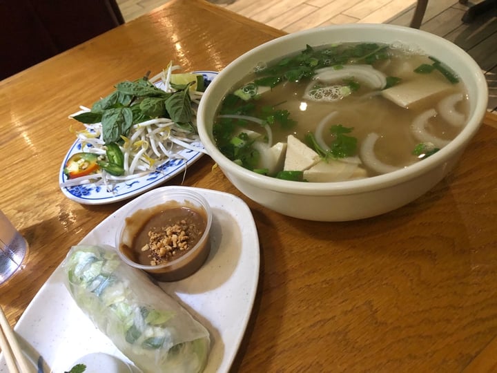 review photo of Viet Thai Cafe Veggie broth With Tofu Pho shared by @samanthagoh93 on 24 Oct 2019 - review