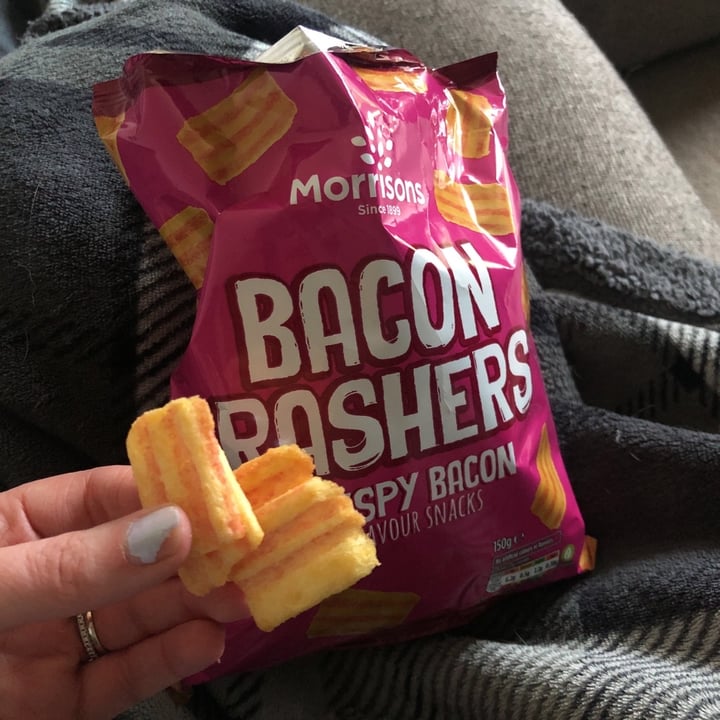 photo of Morrisons Bacon Rashers shared by @beccabynature on  25 Feb 2020 - review