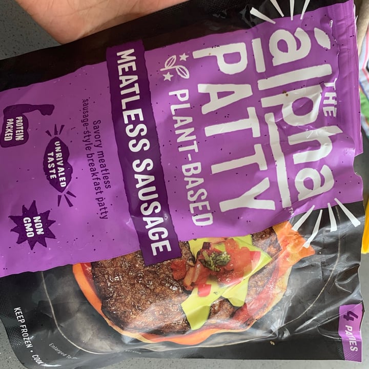 photo of Alpha Foods Meatless Sausage Patties shared by @articoke on  29 Jun 2020 - review