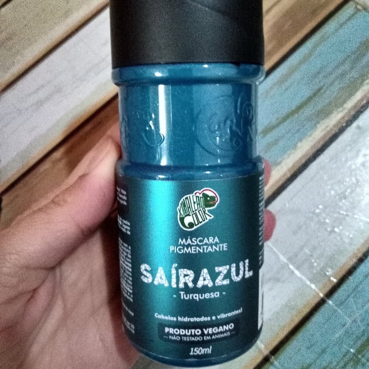 review photo of Kamaleão Color Máscara Pigmentante Saírazul - Turquesa shared by @ivanapiton on 06 May 2022 - review