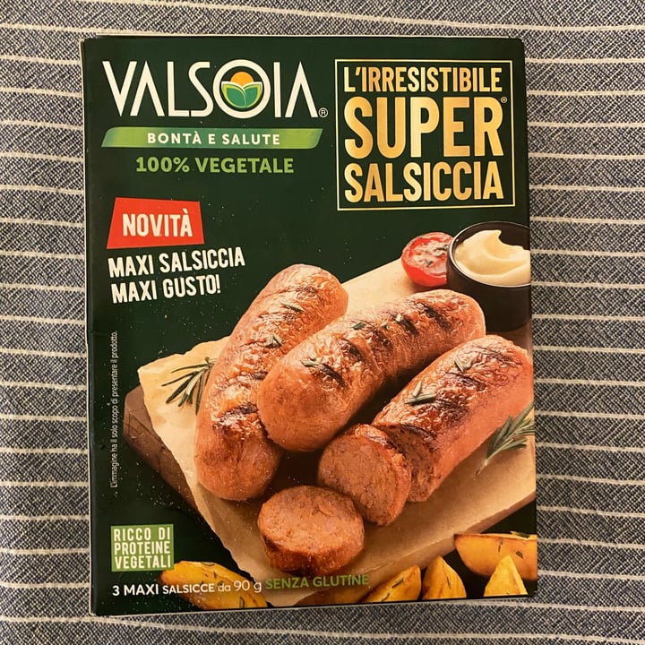 photo of Valsoia L’irresistibile Super Salsiccia (Sausage) shared by @pippoarde97 on  07 Sep 2022 - review