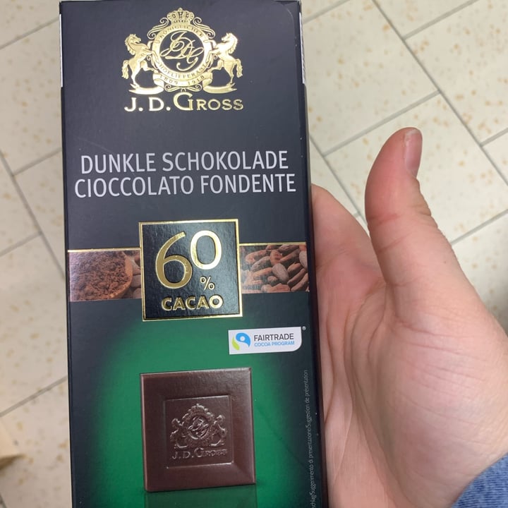photo of J. D. Gross Chocolate Amazonas 60% shared by @martiborzi on  11 Mar 2022 - review