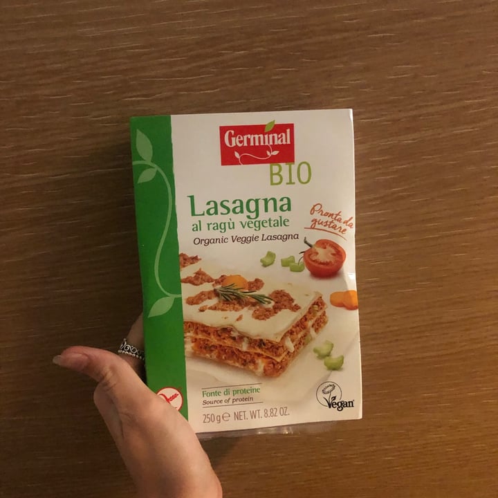 photo of Germinal Bio Lasagna vegetale shared by @zophfromsalem on  15 Aug 2021 - review