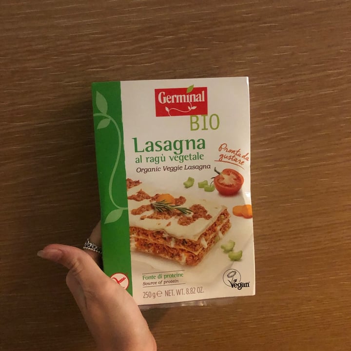 review photo of Germinal Bio Lasagna vegetale shared by @zophfromsalem on 15 Aug 2021 - review