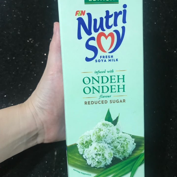 photo of F&N Nutrisoy Ondeh Ondeh Soy shared by @sunshineinspo on  20 Oct 2021 - review