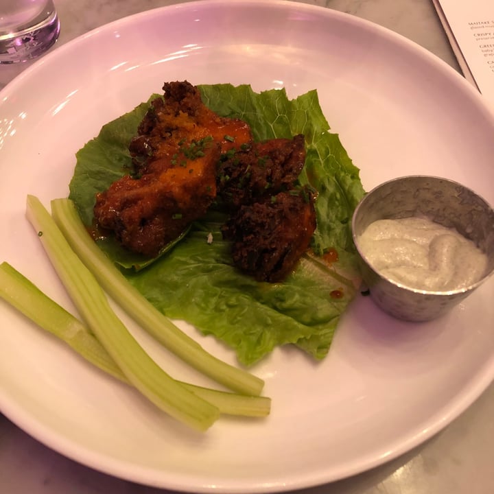 photo of P.S. Kitchen Buffalo Maitake Wings shared by @thenewfoundyorker on  05 May 2020 - review