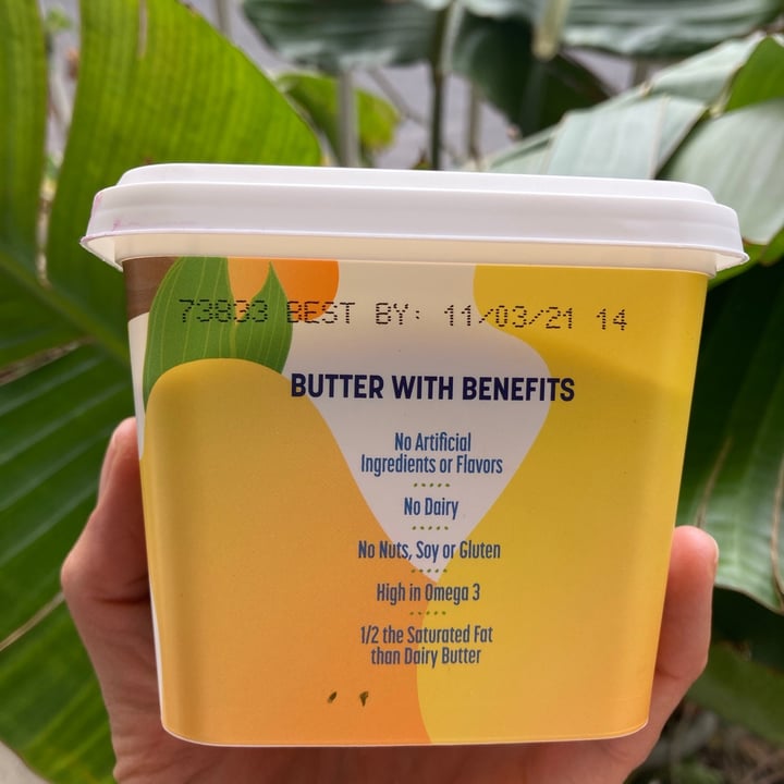 photo of Melt Organic butter made from plants shared by @nibblenyaka on  01 Apr 2021 - review