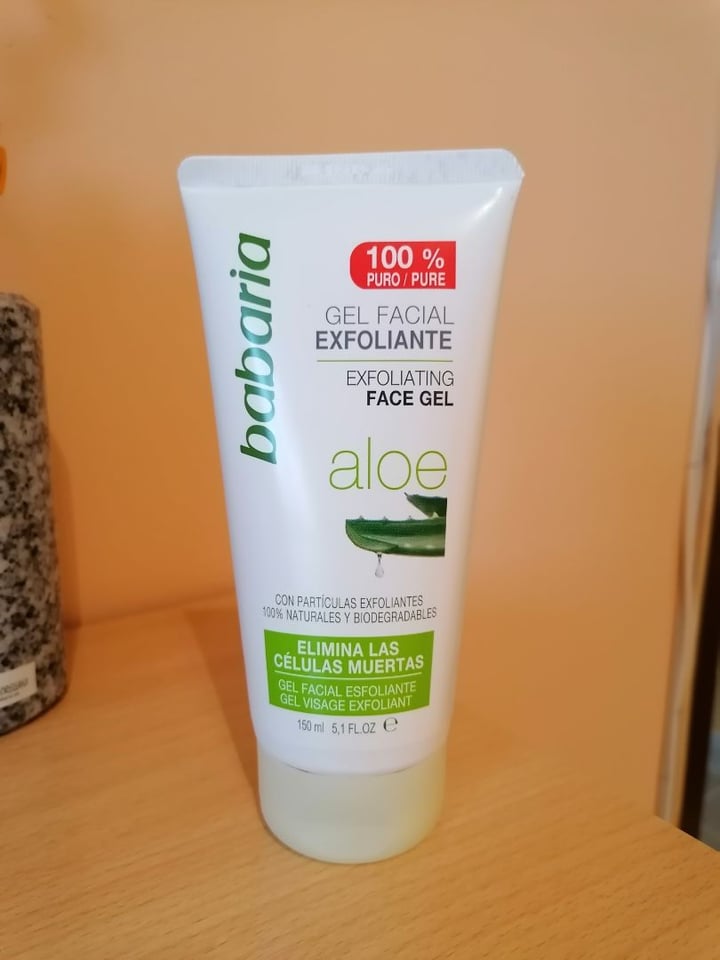 photo of Babaria Bio  Gel Facial Exfoliante shared by @miriamorellana on  07 Apr 2020 - review