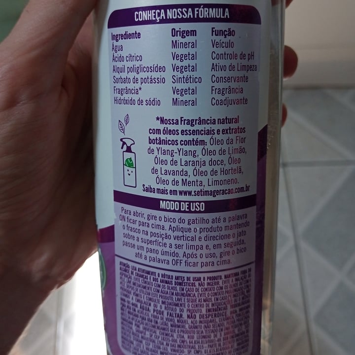 review photo of Sétima Geração Limpa Banheiro (Sem Cloro) shared by @geraldinhogovegan on 06 Feb 2022 - review