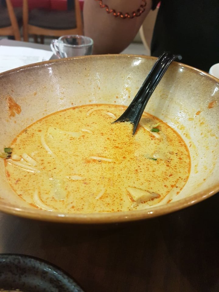 review photo of BMS Organics @ MyTown Shopping Centre Soy Milk Curry Laksa shared by @emilythejoyfulnomad on 07 Mar 2020 - review