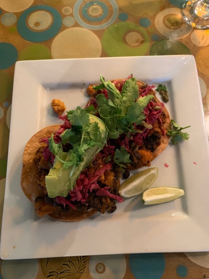 review photo of Peoples Organic Black Bean Tostada shared by @cak on 08 Oct 2019 - review